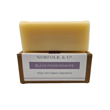 Norfolk & Co Organic Soap Black Pomegranate Norfolk & Co Organic Soap Black Pomegranate