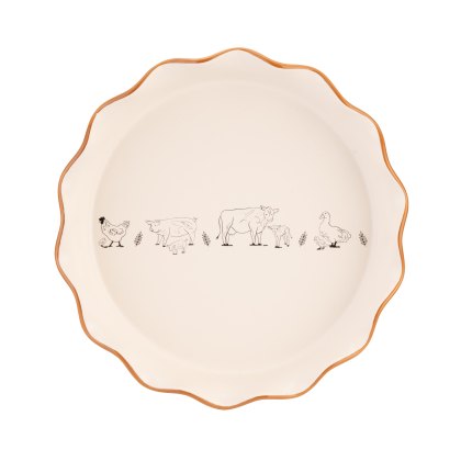 Woodbury Lane Fluted Pie Dish Woodbury Lane Fluted Pie Dish