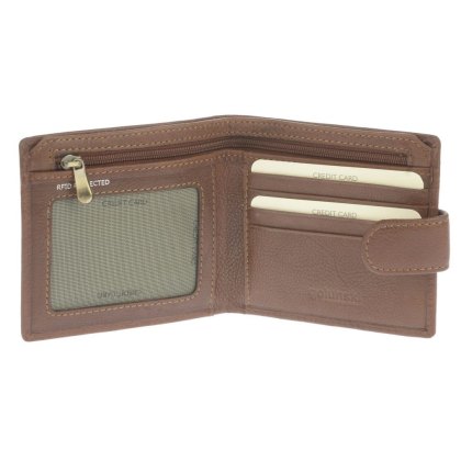 Golunski RFID Blocking Cognac Wallet