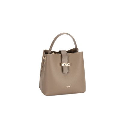 David Jones Strapped Bag Taupe