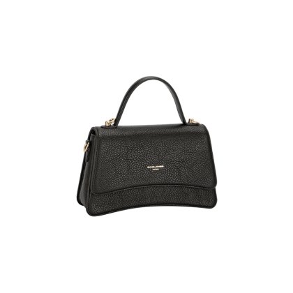 David Jones Semi Flap Bag Black