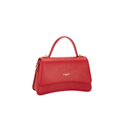 David Jones Semi Flap Bag Red David Jones Semi Flap Bag Red
