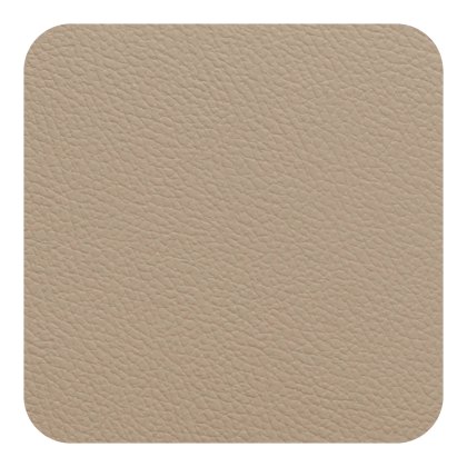Tradestock Taupe Sandstone Flexi Faux Leather Coasters set of 4 Tradestock Taupe Sandstone Flexi Faux Leather Coasters set of 4