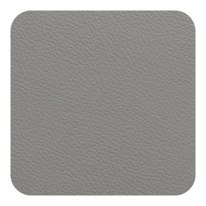 Tradestock 2-tone Grey Flexi Faux Leather Coasters set of 4 Tradestock 2-tone Grey Flexi Faux Leather Coasters set of 4