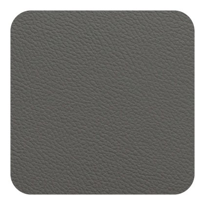 Tradestock 2-tone Grey Flexi Faux Leather Coasters set of 4