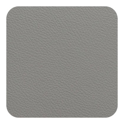 Tradestock Navy Grey Flexi Faux Leather Coasters set of 4