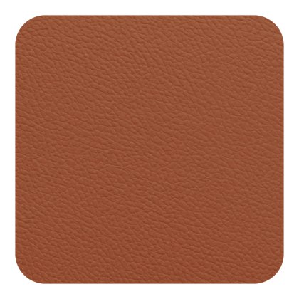 Tradestock Rust Black Flexi Faux Leather Coasters set of 4 Tradestock Rust Black Flexi Faux Leather Coasters set of 4