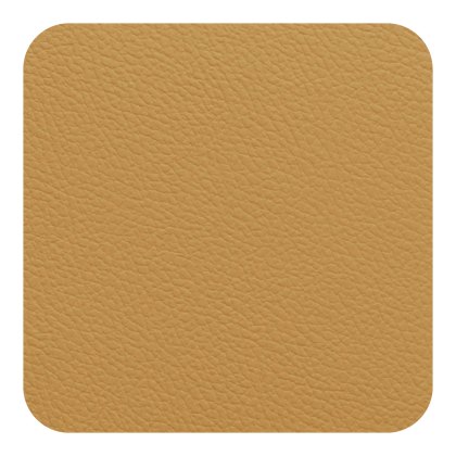 Tradestock Mustard Grey Flexi Faux Leather Coasters set of 4 Tradestock Mustard Grey Flexi Faux Leather Coasters set of 4