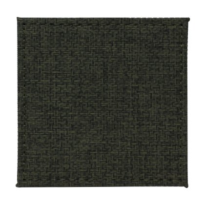 Tradestock Olive Textured Faux Leather Coasters set of 4 Tradestock Olive Textured Faux Leather Coasters set of 4