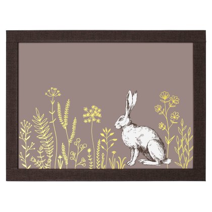 Tradestock Woodland Animals Textured Faux Leather Laptray Tradestock Woodland Animals Textured Faux Leather Laptray