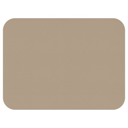 Tradestock Taupe Sandstone Flexi Faux Leather Placemats set of 2