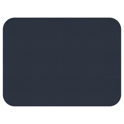 Tradestock Navy Grey Flexi Faux Leather Placemats set of 2