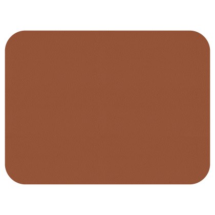 Tradestock Rust Black Flexi Faux Leather Placemats set of 2