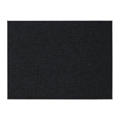 Tradestock Black Textured Faux Leather Placemats set of 4 Tradestock Black Textured Faux Leather Placemats set of 4