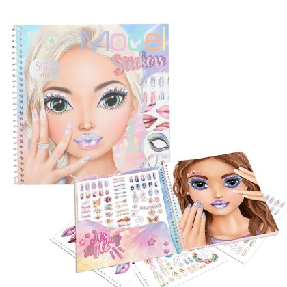TOPModel Style Me Up Face Sticker Book TOPModel Style Me Up Face Sticker Book