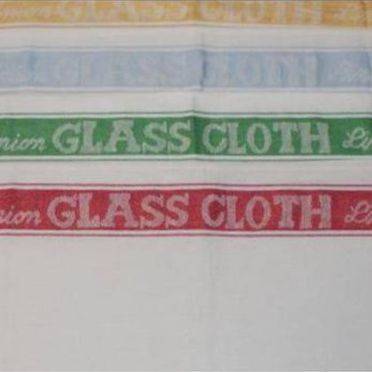 Union Black Linen Glass Cloth Union Black Linen Glass Cloth