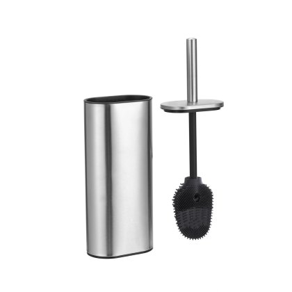 Showerdrape Fortuna Satin Toilet Brush and Holder Showerdrape Fortuna Satin Toilet Brush and Holder