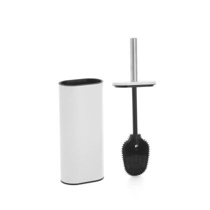 Showerdrape Fortuna White Toilet Brush and Holder Showerdrape Fortuna White Toilet Brush and Holder
