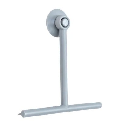 Showerdrape Rocco Light Grey Squeegee Showerdrape Rocco Light Grey Squeegee