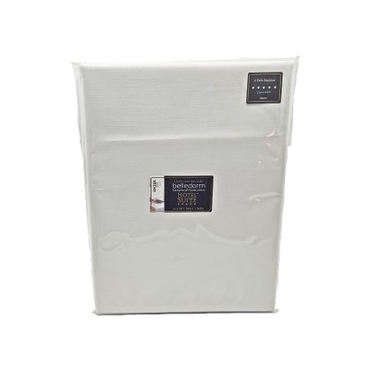 Belledorm Amalfi Pack of 4 Napkins White Belledorm Amalfi Pack of 4 Napkins White