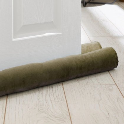 Catherine Lansfield Olive Double Sided Draught Excluder Catherine Lansfield Olive Double Sided Draught Excluder