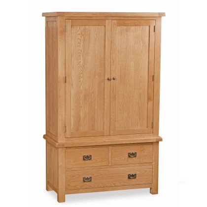 Chester 3 Drawer Gents Wardrobe Chester 3 Drawer Gents Wardrobe