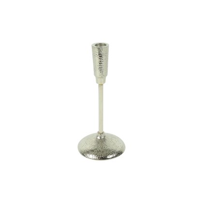 Derex Round Silver Candle Holder Derex Round Silver Candle Holder