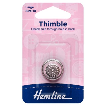 Large Steel Thimble Large Steel Thimble