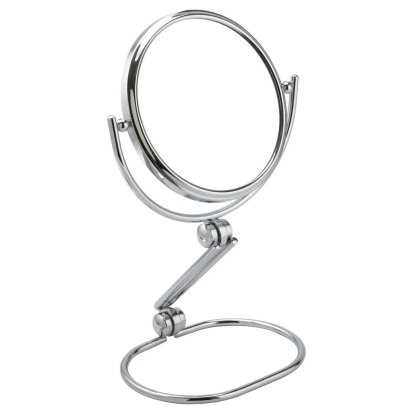 Alice Wheeler Chrome Extendable 5x Mirror