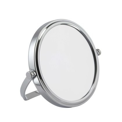Alice Wheeler Chrome 7x Round Mirror