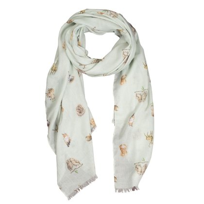 Wrendale Woodlanders Woodland Animal Scarf Wrendale Woodlanders Woodland Animal Scarf