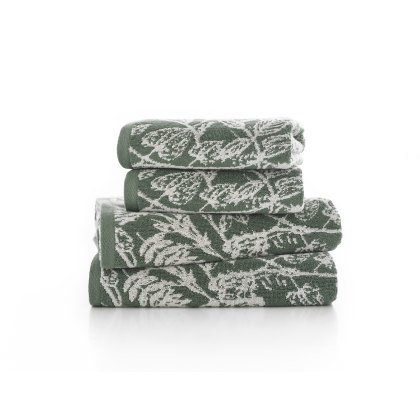 Deyongs Sage Secret Garden Patterned Bath Towel Deyongs Sage Secret Garden Patterned Bath Towel