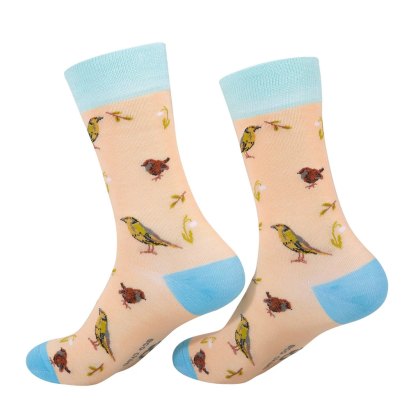 Eco Chic RSPB Greenfinch Eco-Friendly Bamboo Socks Eco Chic RSPB Greenfinch Eco-Friendly Bamboo Socks