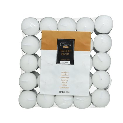 Kaemingk Paraffin Wax Tealights Kaemingk Paraffin Wax Tealights