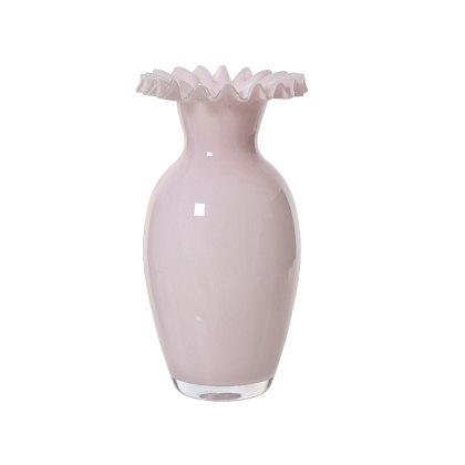 Kaemingk Light Pink Glass Vase