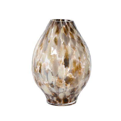 Kaemingk Dappled Glass Vase