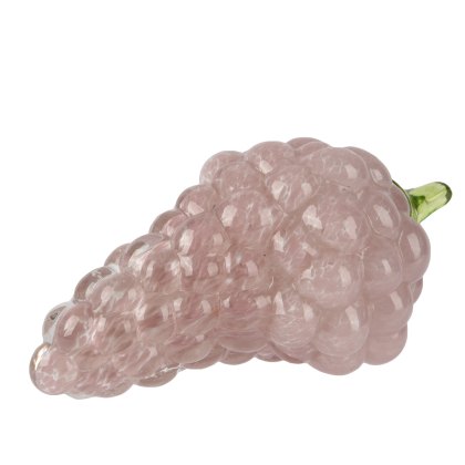 Kaemingk Light Pink Decorative Glass Grapes Kaemingk Light Pink Decorative Glass Grapes