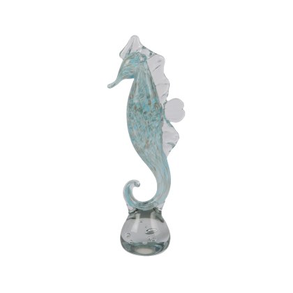 Kaemingk Glass Seahorse Ornament Kaemingk Glass Seahorse Ornament