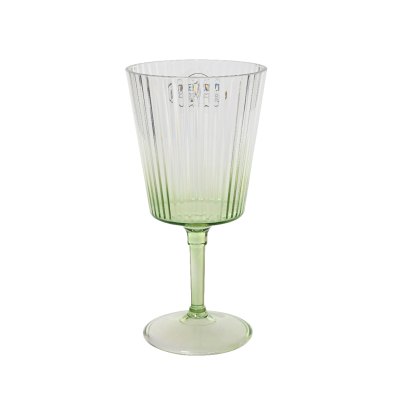 Kaemingk Plastic Striped Wine Glass Kaemingk Plastic Striped Wine Glass