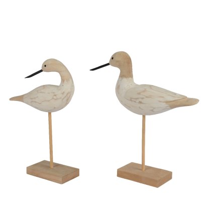 Kaemingk Wooden Seagull Ornament Kaemingk Wooden Seagull Ornament