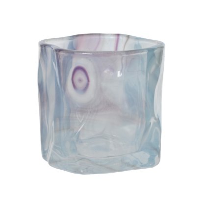 Kaemingk Translucent Finish Glass Tealight Holder Kaemingk Translucent Finish Glass Tealight Holder