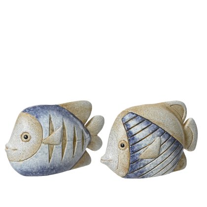 Kaemingk Terracotta Fish Ornament Kaemingk Terracotta Fish Ornament