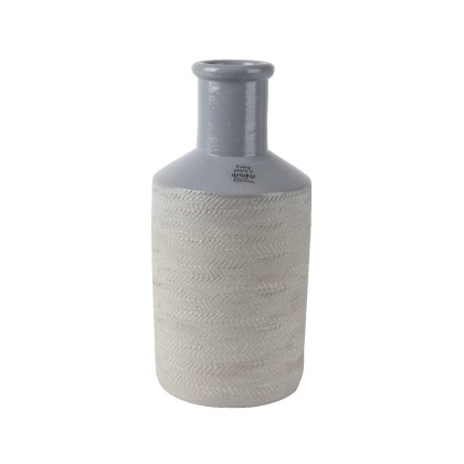 Kaemingk Faded Lilac Terracotta Vase