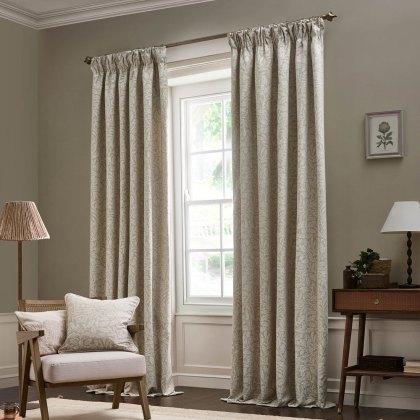 Morris & Co Acorn Curtains Linen Morris & Co Acorn Curtains Linen