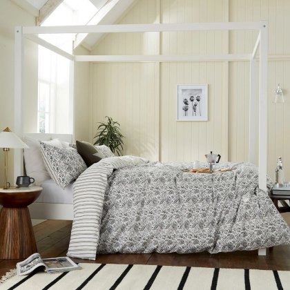 Helena Springfield Byron Duvet Cover Set Grey Linen Helena Springfield Byron Duvet Cover Set Grey Linen
