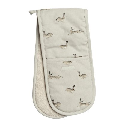 Sophie Allport Hare Double Oven Glove Sophie Allport Hare Double Oven Glove