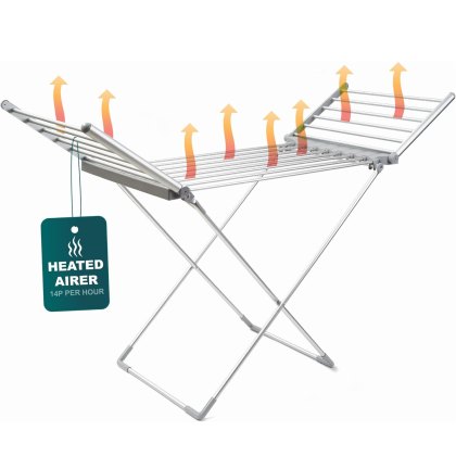 OurHouse Heated Winged Airer OurHouse Heated Winged Airer