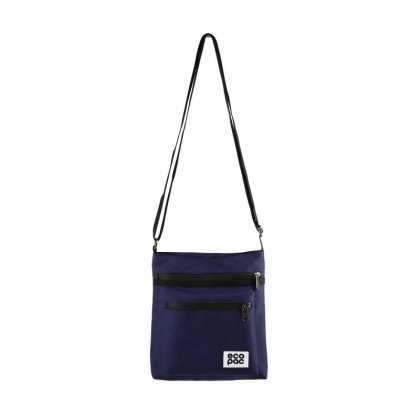 Eco Chic Navy Messenger Bag Eco Chic Navy Messenger Bag