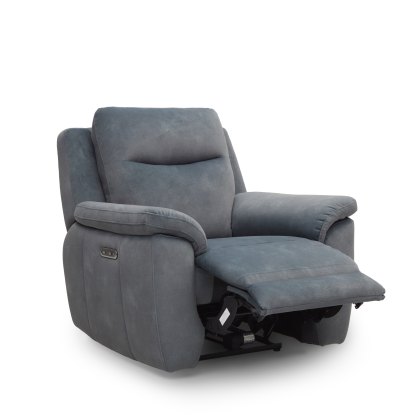 Oakley Power Recliner Chair in Dexter Shadow
