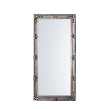 Gallery Direct Abbey Silver Leaner Mirror Gallery Direct Abbey Silver Leaner Mirror